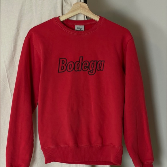 Bodega “Hidden in Plain Sight” Logo Crewneck Sweatshirt - Picture 2 of 4